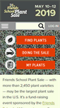 Mobile Screenshot of friendsschoolplantsale.com